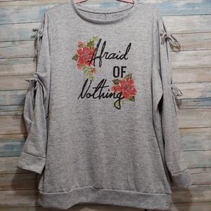 Super Cute Open Sleeve (with ties) Knit Top 18/20